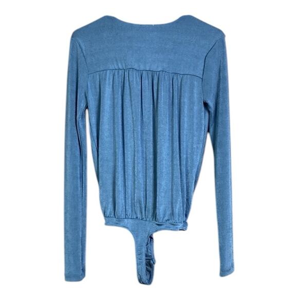 Free People Turnt Bodysuit in Blue - Picture 3 of 7
